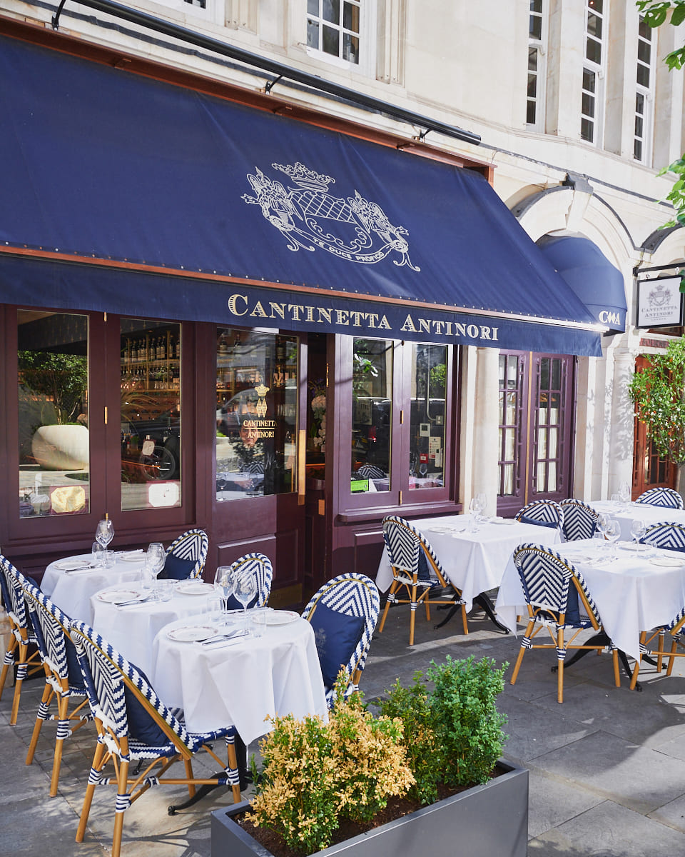 london restaurant terrasse